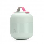 Medium White Insulated Food Jar - Minimal