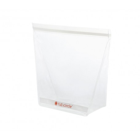 Ziptuck Large Reusable Storage Bag Transparent - Full Circle