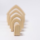 Natural Wood Stackable House - Grimm's