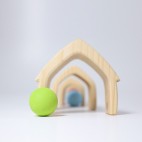 Natural Wood Stackable House - Grimm's