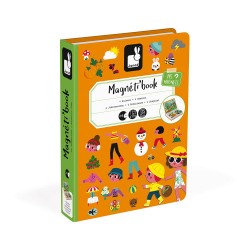 Magnéti'Book 4 Saisons, jeu magnétique - Janod Janod