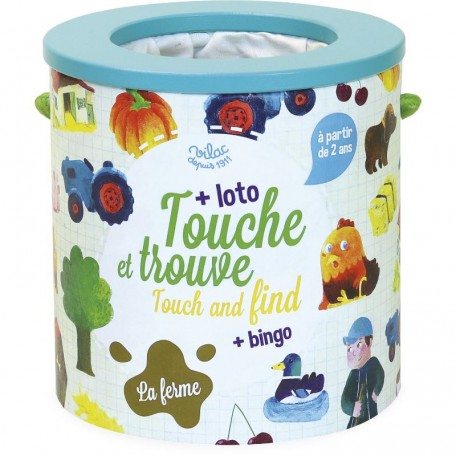 Loto Touche et trouve THE FARM - Vilac