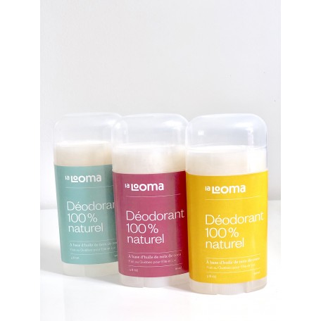 Le meilleur Déodorant ! 100% naturel Bâton - La Looma La Looma