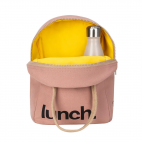 Zipper Lunch Bag Mauve / Pink - Fluf