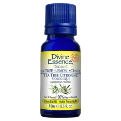 Tea tree lemon scented essential oil - Divine Essence - 15ml