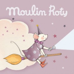 3 disques ''Il était une fois (rose)'' pour lampe à histoires - Moulin Roty Moulin Roty