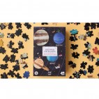 Discover the planets glow in the dark Puzzle 200 pieces - Londji