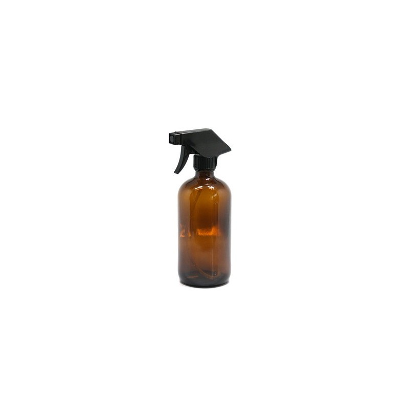 Download Amber Glass Spray Bottle 1 Liter - La Looma Yellowimages Mockups