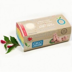 Lingettes (Paquet de 20) de Coton Biologique - Öko Créations Öko Créations