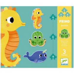 Primo Puzzle Dans la mer - Djeco Djeco