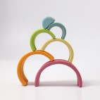 Small Wooden Rainbow 6 pieces - Grimm's