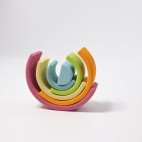 Small Wooden Rainbow 6 pieces - Grimm's