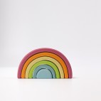 Small Wooden Rainbow 6 pieces - Grimm's