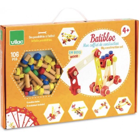 Batibloc, Mon coffret de construction - Vilac Vilac