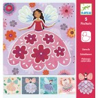 Pretty Fairies Stencils - Djeco