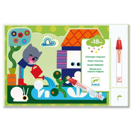 Magic Colouring Hidden in the garden - Djeco