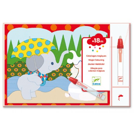 Magic Colouring Hidden Outside - Djeco