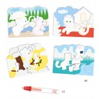 Magic Colouring Hidden Outside - Djeco