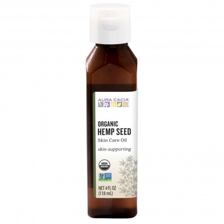 Hemp Seed Oil 118 ml - Aura Cacia