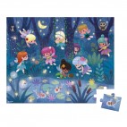 Fairies and Waterlilies Puzzle 36 pieces - Janod