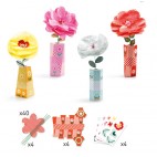 Flowers and vase Retrochic Do it yourself - Djeco