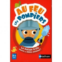 Jeu de cartes Au feu les pompiers - Nathan Nathan