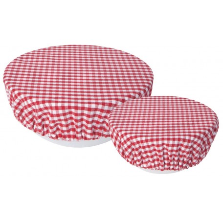 Set of 2 Bowl covers Gingham - Now Designs