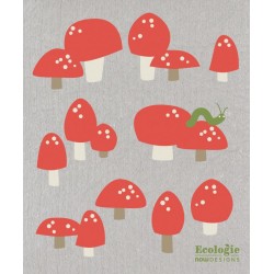 Totally Toadstools Reusable Towel - Now Designs