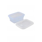 Silicone Food Container 660 ml Clear - Minimal