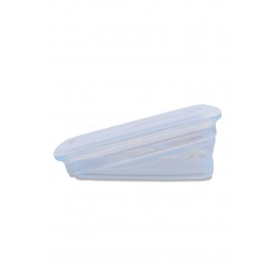 Silicone Food Container 660 ml Clear - Minimal