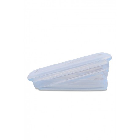 Silicone Food Container 660 ml Clear - Minimal