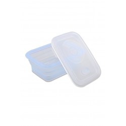 Silicone Food Container 860 ml Clear - Minimal