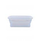 Silicone Food Container 860 ml Clear - Minimal