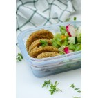 Silicone Food Container 1160 ml Clear - Minimal