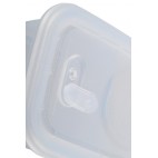 Silicone Food Container Divider 700 ml Clear - Minimal