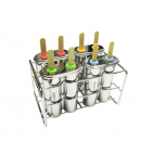 Moules à popsicles doubles - Onyx Containers