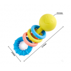 Rattling rings teether - HAPE