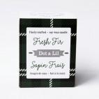 Fresh fir Soy Candle - Dot & Lil