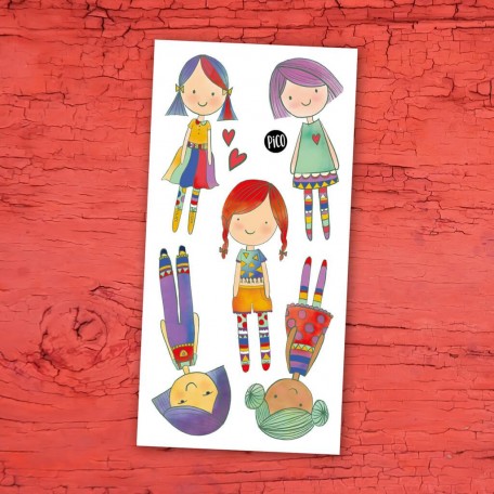 Temporary tattoos Dolls - PICO