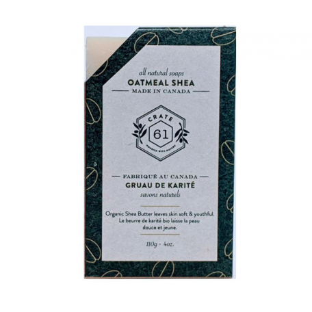 Natural Soap Oatmeal shea - Crate 61