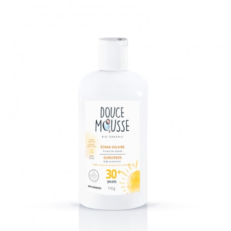 Écran Solaire Biologique 110 g - Douce Mousse Douce Mousse