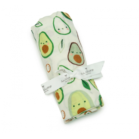 Bamboo Muslin Avocados - Loulou Lollipop