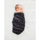 Bamboo Muslin Black - Loulou Lollipop
