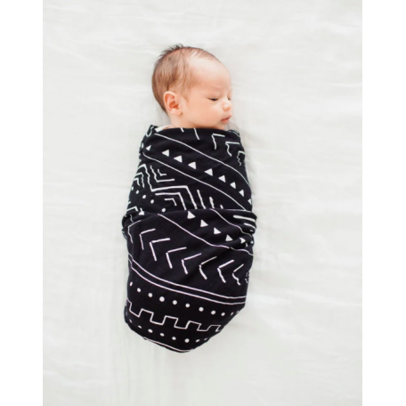 Bamboo Muslin Black - Loulou Lollipop