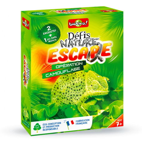 Défi nature Escape, camouflage operation - BIOVIVA