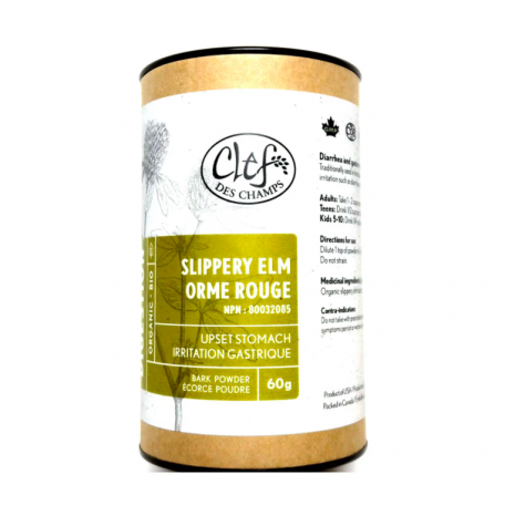 Slippery Elm Organic Herbal Tea - Clef des Champs