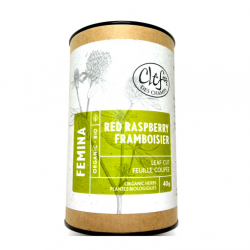 Red Raspberry Herbal Tea - Clef Des Champs