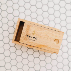 Bamboo case for shampoo and conditionner bars - BKIND