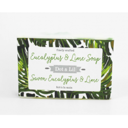 Eucalyptus and lime soap - DOT & LIL