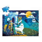 Puzzle silhouette Chevalier de la pleine lune 36 mx - DJECO Djeco